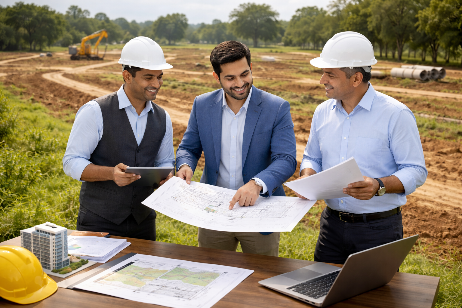 Residential Plotting Project